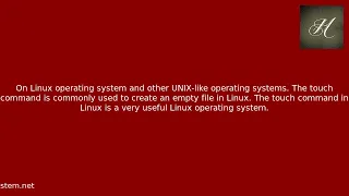 Master the Linux Touch Command