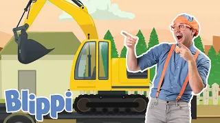 Download BLIPPI | Excavator Song | Nursery Rhymes and Kids Songs | Baby Videos | Sing with Blippi MP3
