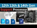 MSI B760M-A Wi-Fi DDR4 DDR 5 Motherboard Support Intel Processor 12th 13th and 14th Gen CPU