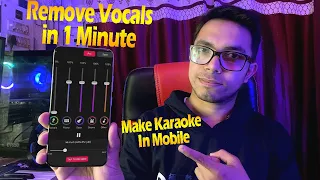 Download How To Make Karaoke Track | Remove Vocals Of Any Song In Mobile | For both Android \u0026 IOS Users MP3