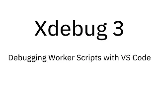 Xdebug 3 Interrupting Long Running Scripts with VS Code for Debugging