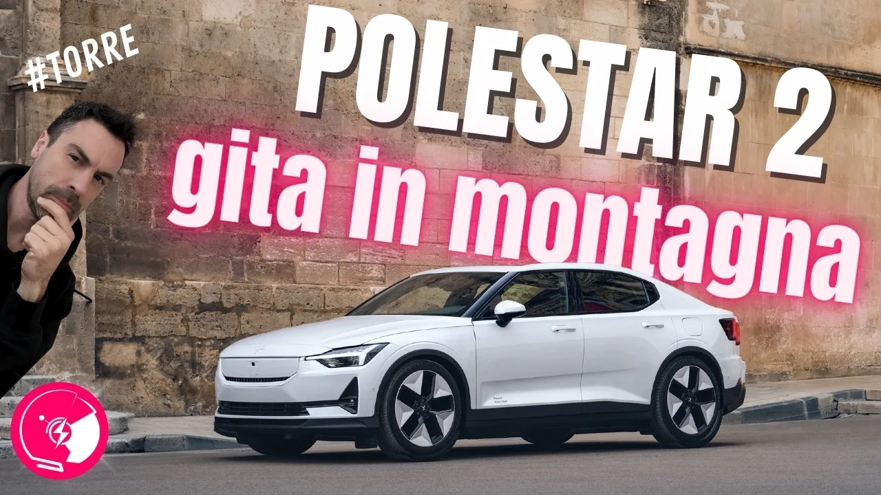 Viaggio in montagna POLESTAR 2: PROBLEMI colonnine auto elettrica