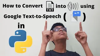 How to Convert Text to Speech using Google Text To Speech gTTS API in Python - Machine Learning