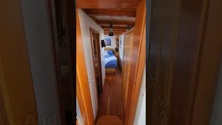 You’ll Be SHOCKED by this DIRT CHEAP & IMMACULATE Steel Trawler [#shorts Tour]