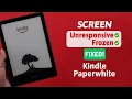 Kindle Paperwhite Signature Edition How to Fix Frozen or Unresponsive Screen