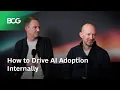 How to Drive AI Adoption Internally