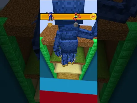 Poppy Playtime Chapter 5 Sky Jump Challenge 🤔 #minecraft #poppyplaytime
