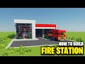 Download Lagu How To Build A FIRE STATION In Minecraft!