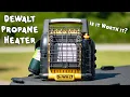 Dewalt 20VG Rechargeable Propane Space Heater For Tailgaiting Camping and More