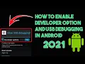 Enabling Developer Option USB Debugging on any Android Device 2021 - LG Oppo Samsung Nokia Huawei