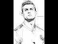Cristiano Ronaldo Coloring Pages 2