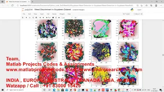 SoyaBean Weed detection PYTHON CODE www matlabprojectscode com