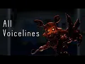 Nightmare Foxy All Voicelines with subtitles
