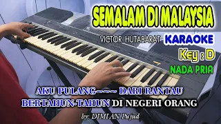 Download SEMALAM DIMALAYSIA - Victor Hutabarat  I KARAOKE HD  I  Nada Pria MP3