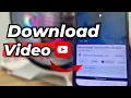 Download Videos on Youtube App