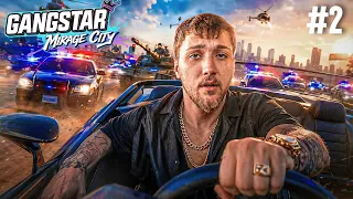 EN YÜKSEK ARANMA SEVİYESİNE ÇIKTIM ! GANGSTAR MIRAGE CITY 
