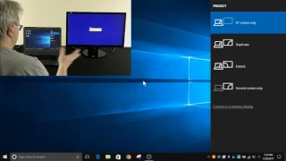 Quickly change display settings with the Windows P Shortcut