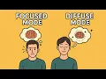 Focused and Diffuse mode thinking - The Secret to Smarter Learning