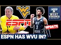 GOING DANCING ESPN s Lunardi JUST moved WVU Utah