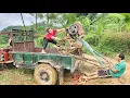Download Lagu Agricultural vehicles, transporting broken tractors to repair shops