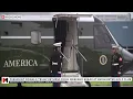 President Trump Returns to Washington after Working over Weekend at Bedminster Golf Club LIVE