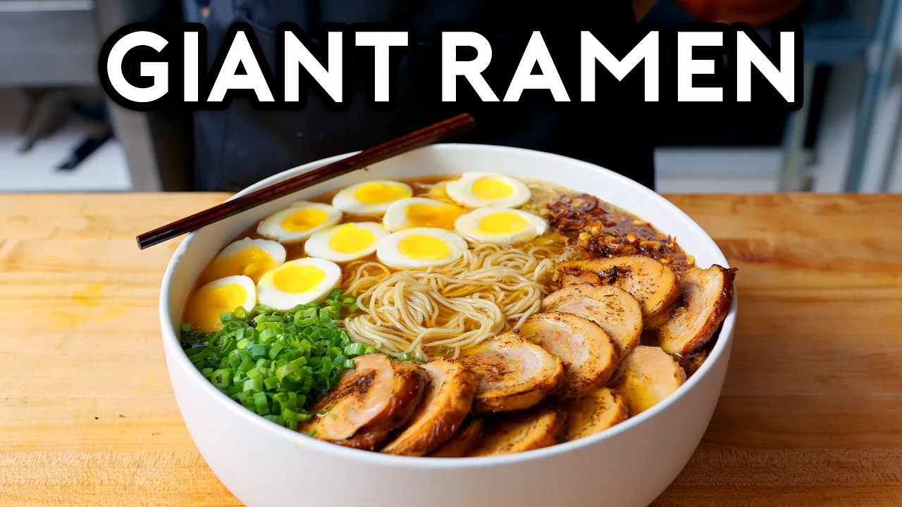 Giant Ramen Bowl from RWBY   Anime with Alvin