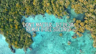 Download Nobody wanna see us together DJ VISI MISI FOYA VIRAL TIKTOK! Don't Matter Remix DJ DESA(Full suling) MP3