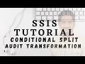 SSIS Conditional Split Audit Transformation English