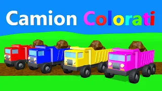Camion Colorati - AlexKidsTV