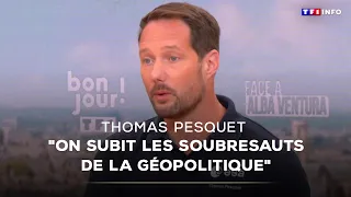 "On subit les soubresauts de la géopolitique" : Thomas Pesquet ｜TF1 INFO