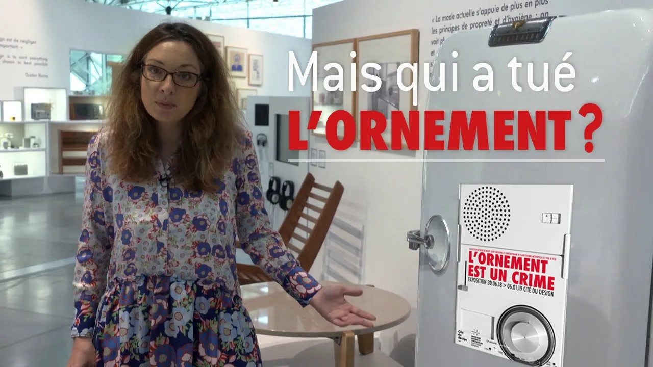 Mais qui a tué l'ornement ? Exposition l'ornement est un crime