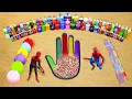 Download Lagu Cara Membuat Tangan Pelangi dengan Orbeez dan Semen, Balon Besar, Fanta, Soda, Coca Cola vs Mentos