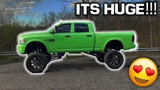 I PUT A 12 INCH LIFT ON MY TRUCK MASSIVE