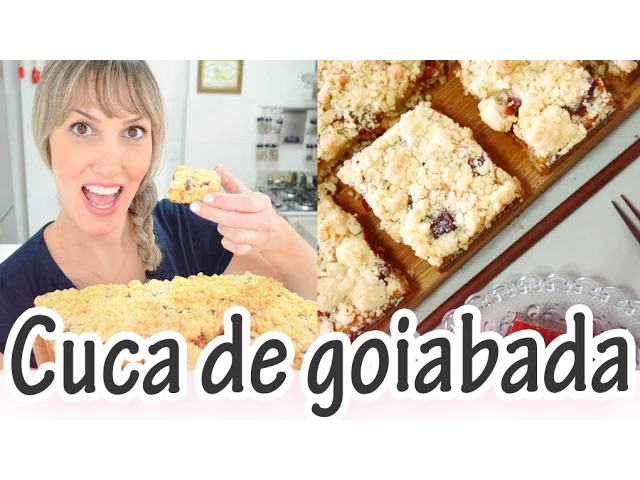 CUCA DE GOIABADA PÃO DOCE