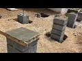 Porch - Building the concrete piers