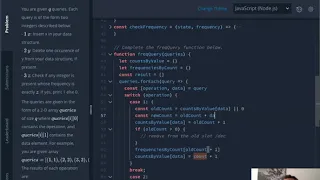 Coding Exercise - Frequency Queries