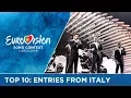 Video di TOP 10: Entries from Italy