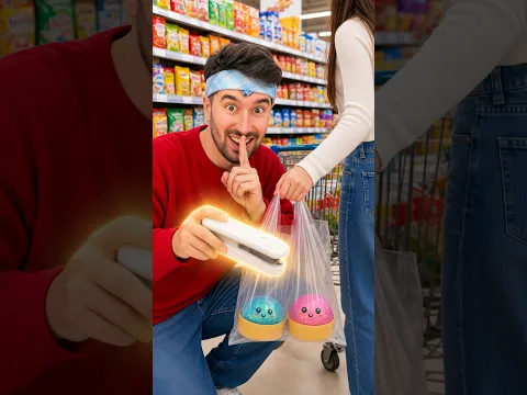 ¿Puedo SELLAR las BOLSAS de la GENTE en el SUPERMERCADO?
