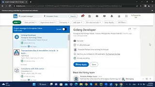 LinkedIn Bot - Automate Job Applying Process with selenium and tkinter