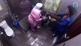 مالك أخميس يصاب بالذهول بعد سقوط فيفي عبده   شوفوا رد فعله  دندنها