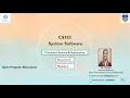 CS 303 SS module 2 dependent Assembler features-Program Relocation