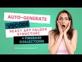 How I Used ChatGPT to Auto-Generate My React App Folder Structure Firebase Collections SheTechy