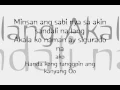 Jericho Rosales - Di Bale na Lang lyrics