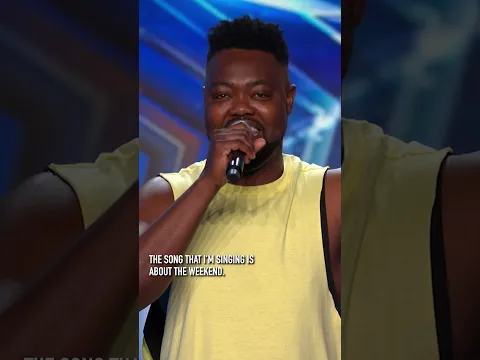 It's the weekend, weekend, weekend (somewhere!) 😂 #BGT #BritainsGotTalent