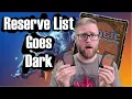 The Reserve list Goes Dark Top Ten Selling Cards May 17th 24th 2025
