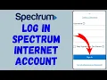 How to Login to Spectrum Internet Account 2024 EASY Charter Spectrum Internet Sign in