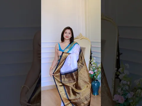 Timeless Elegance: Recreating my Saraswati Puja Look! 🌼