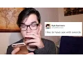 READING MY OLD TWEETS