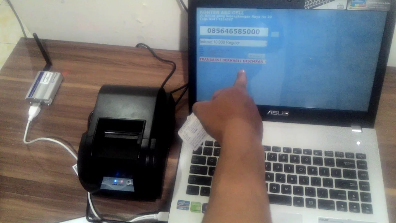 Tutorial cara penggunaan software alat bantu jualan pulsa Jadi gak perlu ngajarin karyawan di kios s. 