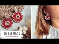 DIY Seed Bead Earrings Tutorial Beads Mouse x Marie Beadsy